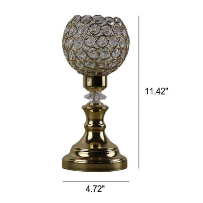 Skorter | European Luxury Crystal Ball 1-Light Art Table Lamp