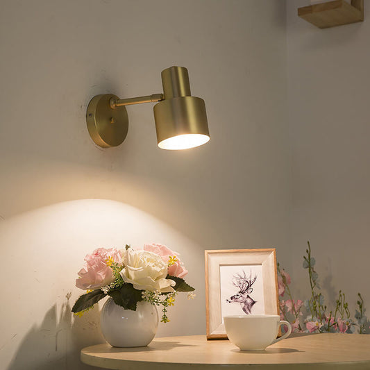 Skorter | Modern minimalist gold metal wall lamp