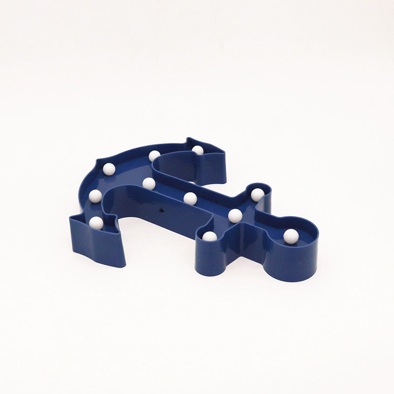 Skorter | Skandinavisk modern båtankare ABS batteri LED vägglampa 