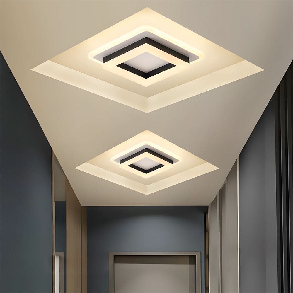 Skorter | Square LED Ceiling Light for Modern Interiors