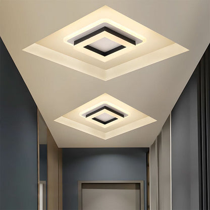 Skorter | Square LED Ceiling Light for Modern Interiors