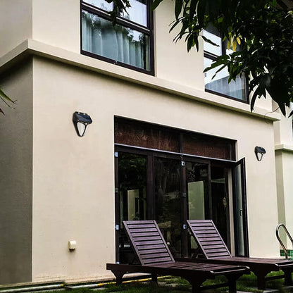 Skorter | Solar Intelligent Triangle Outdoor Waterproof Body Sensor Patio LED Wall Light