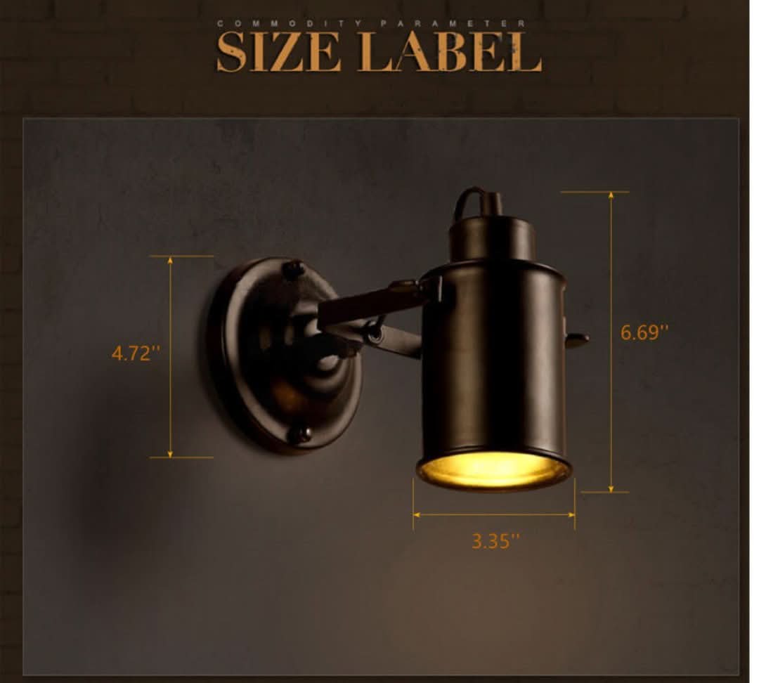 Skorter | Iron Arm - Adjustable Wall Lamp