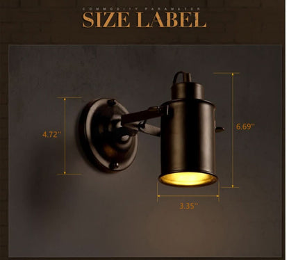 Skorter | Iron Arm - Adjustable Wall Lamp