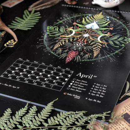 Skorter | 2023 Dark Forest Moon Calendar