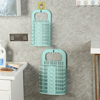 skorter | Foldable Wall-Mounted Non-Puncturing Storage Baskets