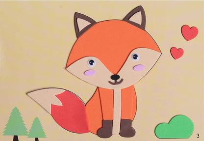 Skorter | 3D Foam Sticker Puzzle Game DIY Animal Children's Education Toys