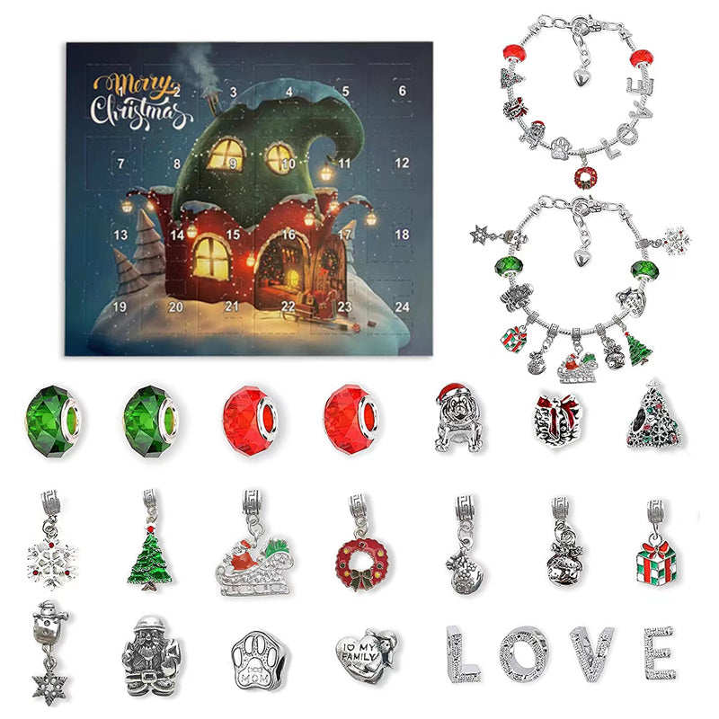 Skorter | DIY 24 Days Christmas Countdown Calendar Bracelet Set