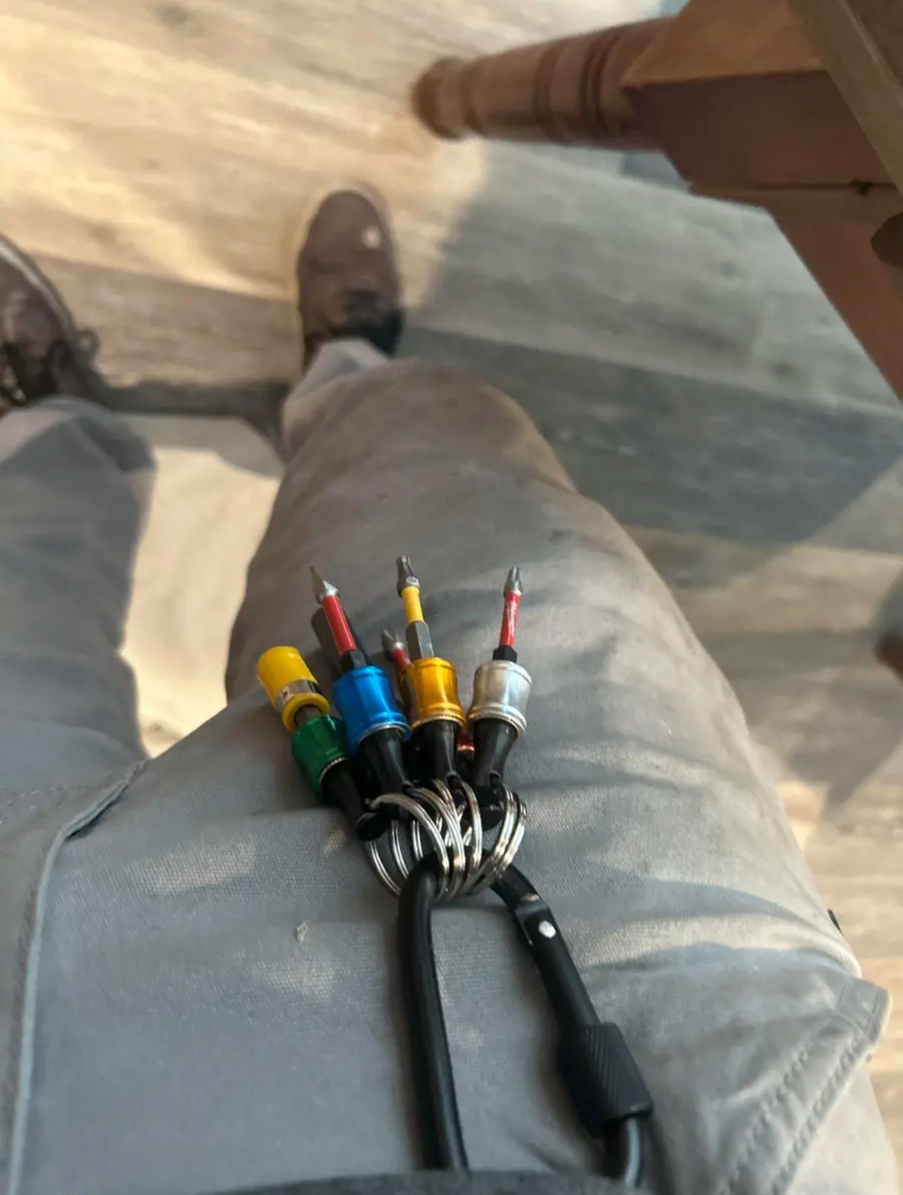 Skorter | 1/4" Hexagonal screwdriver head bracket hiking buckle