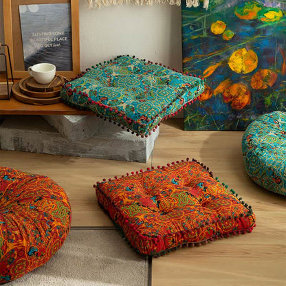 Skorter | Bohemian Style Chair Pad Floor Pillows