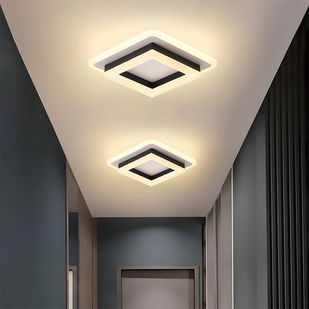 Skorter | Square LED Ceiling Light for Modern Interiors