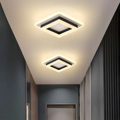 Skorter | Square LED Ceiling Light for Modern Interiors