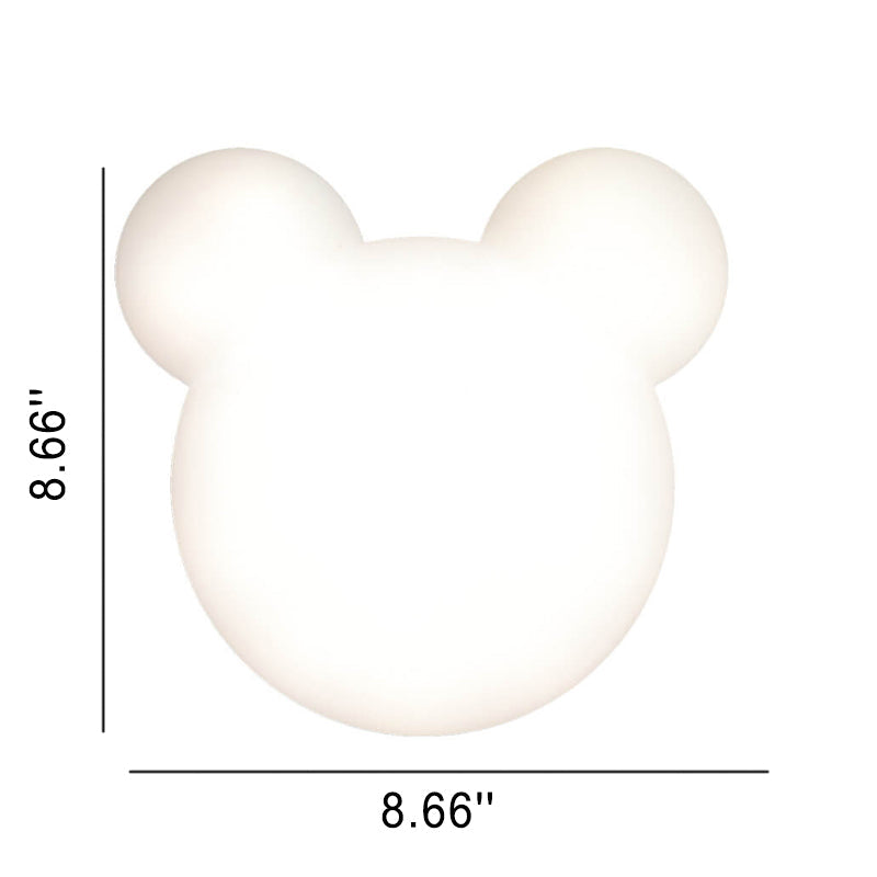 Skorter | Cartoon minimalist bear-shaped LED wall lamp