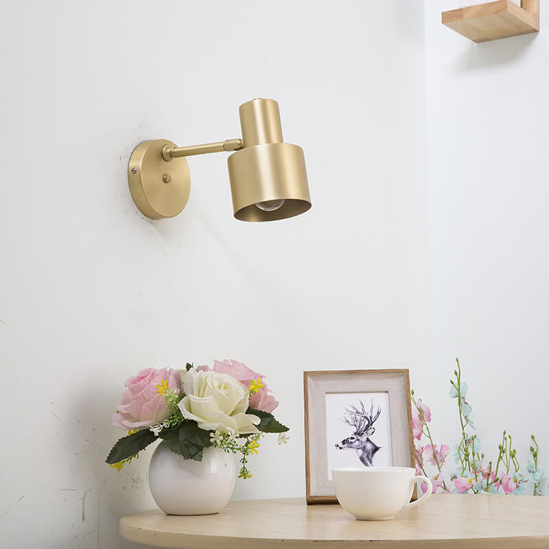 Skorter | Modern minimalist gold metal wall lamp