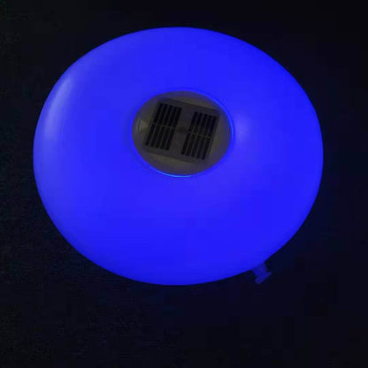 Skorter | Solar Round Pool Light LED Inflatable Outdoor Waterproof Floating Light
