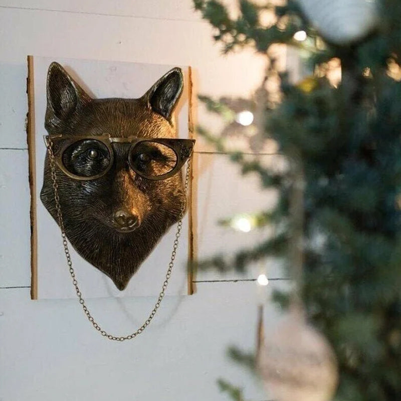 Skorter | Animal Head Resin Sculpture