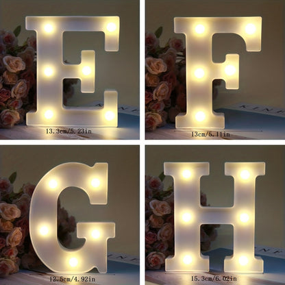 Skorter | AlphaGlow - LED Decorative Letter Light with Battery Operation