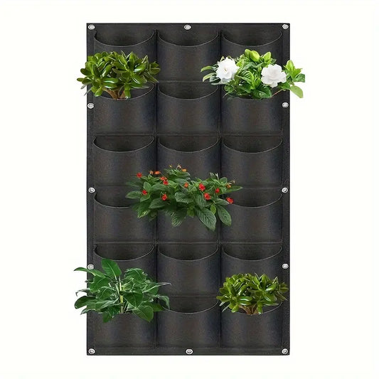 Skorter | Felt Plant Bag for Vertical Wall Mounting – Three-dimensional, Non-woven Plant Bag