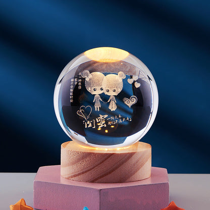 Skorter | CrystalLight - 3D Crystals Night Light