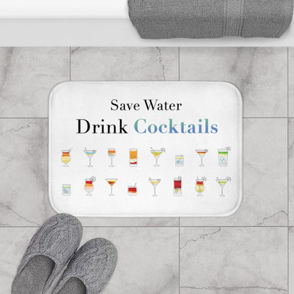 Skorter | Cocktail Bath Mat Home Accents