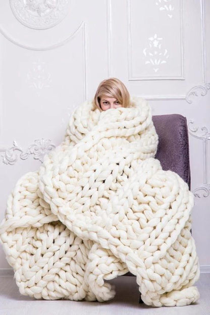 Skorter | Chunky Knit Blanket