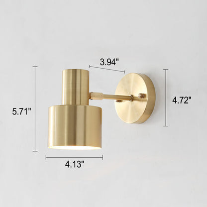 Skorter | Modern minimalist gold metal wall lamp