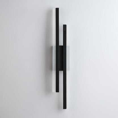 Skorter | LuxLine Modern LED-vägglampa | Minimalistisk design | Järn och akryl | Dimbar lampa