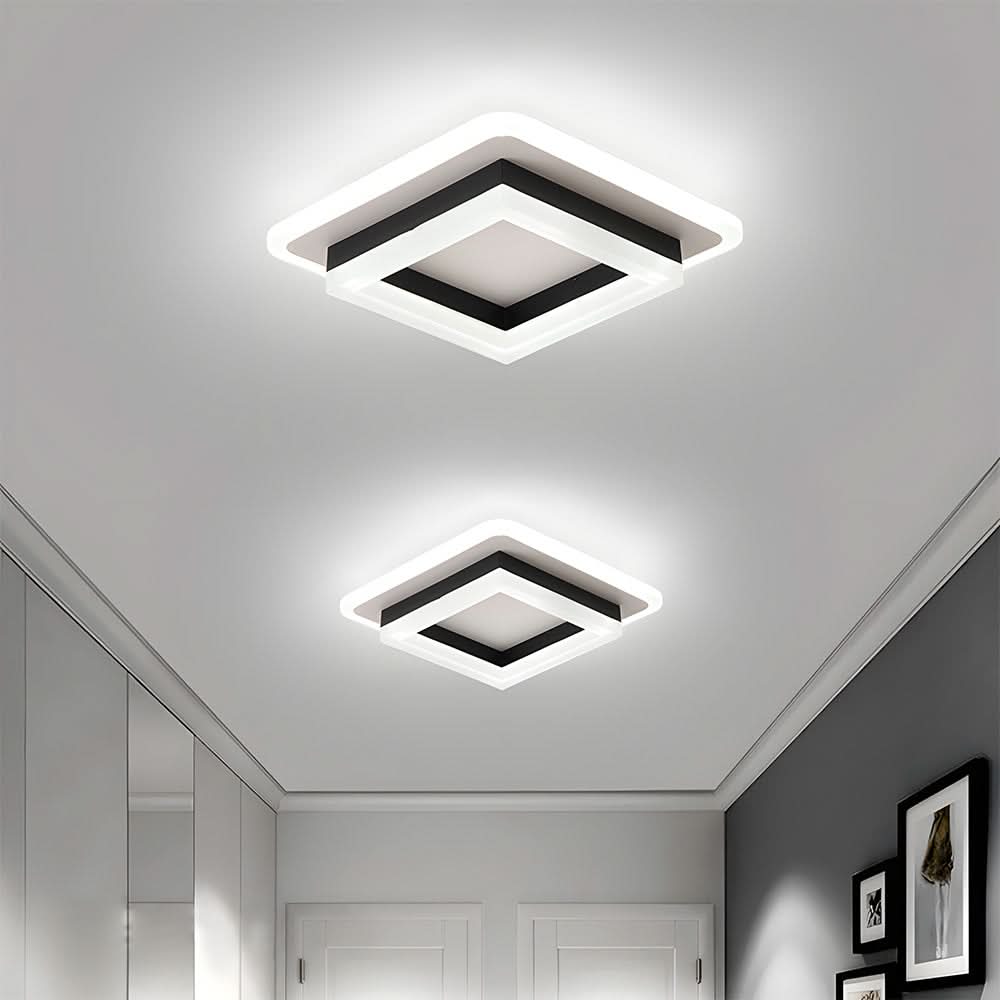 Skorter | Square LED Ceiling Light for Modern Interiors