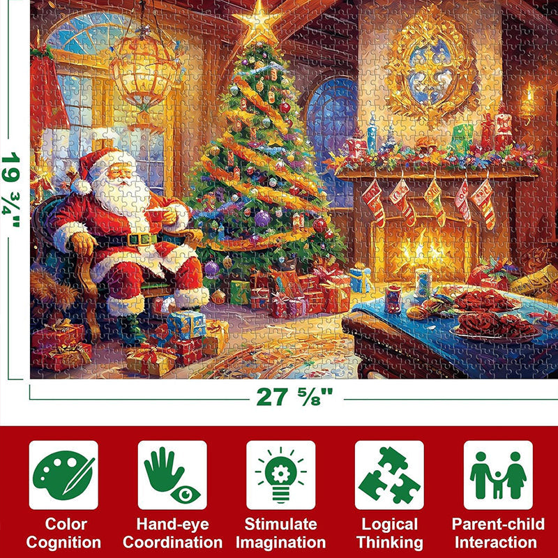 skorter | Advent Calendar Christmas Puzzle Blind Box 24 Pieces 1000 Pieces