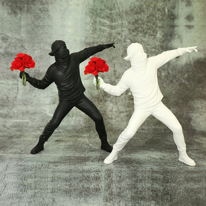 Skorter | Banksy Flower Rioter Ornament