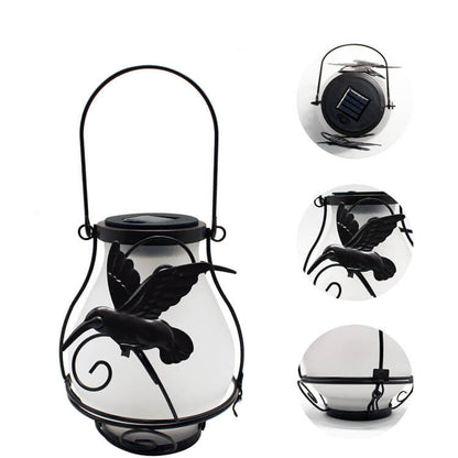 Skorter | Solar Retro Lantern LED Decorative Outdoor Lighting Waterproof Garden Hanging Light
