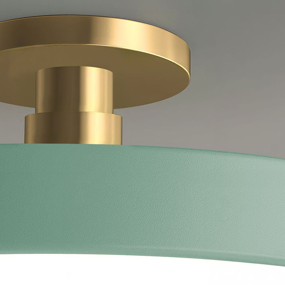 Skorter | Modern LED Semi Flush Mount Ceiling Light | Energy-Saving. Durable Design for Hallway. Dining Room & Living Room