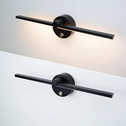 Skorter | Nordic Minimalist Aluminium Long Bar Switch LED Mirror Wall Light Lamp