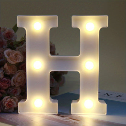 Skorter | AlphaGlow - LED Decorative Letter Light with Battery Operation