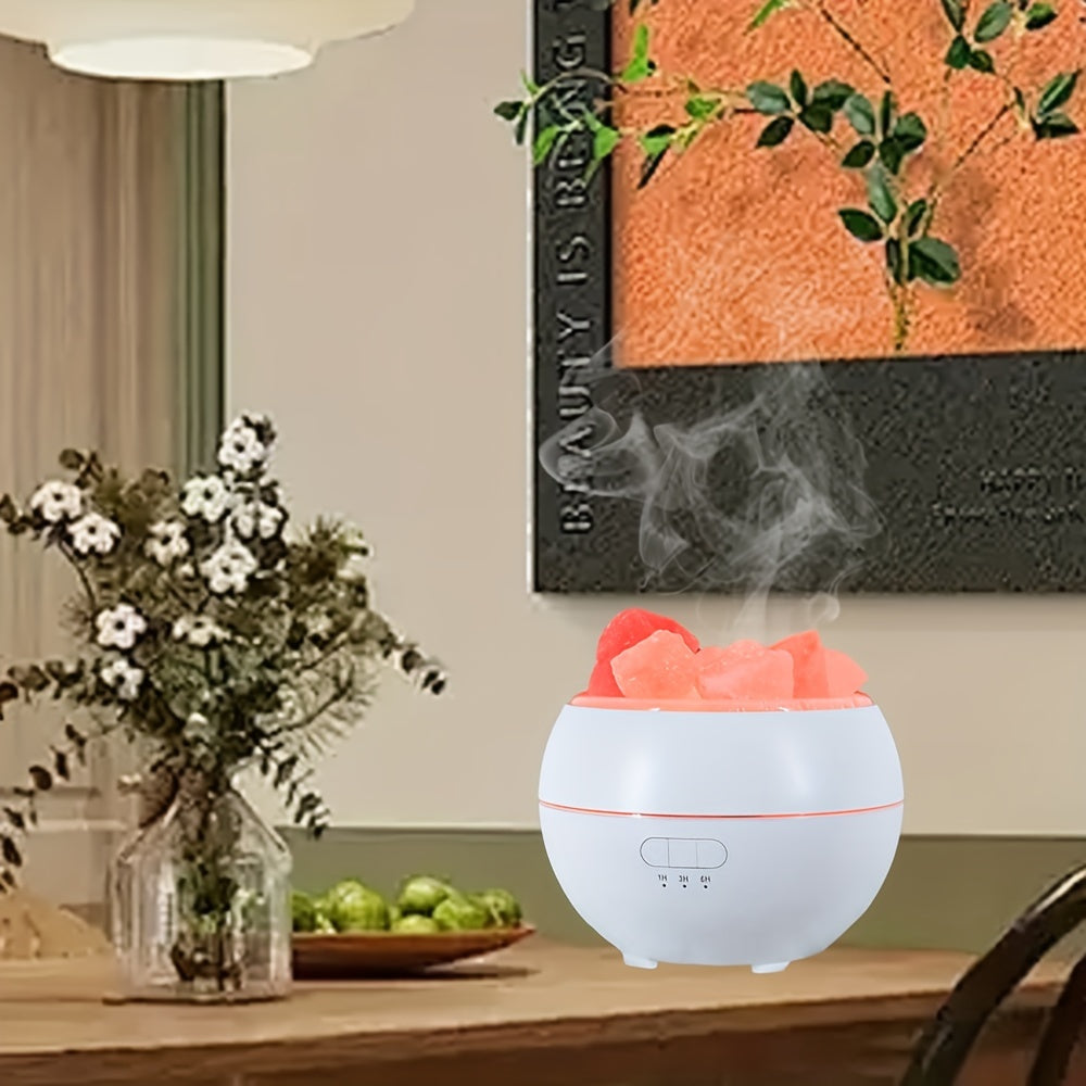 Skorter | Salt lamp diffuser - 3-in-1 essential oil diffuser, Himalayan salt lamps & humidifier