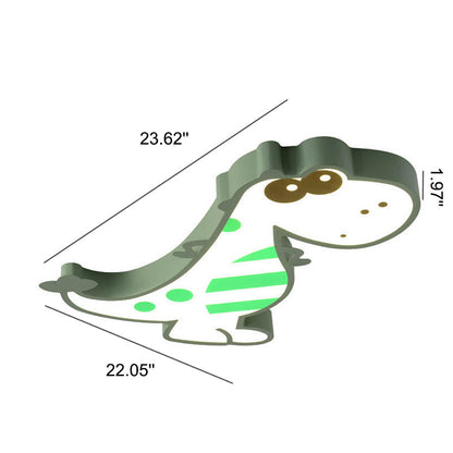 Skorter | DinoBright LED Ceiling Light | Creative Dinosaur Design | Children's Room Lamp | Warm & White Light | Dimmable