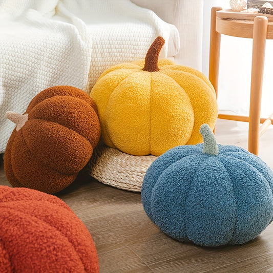 Skorter | Cozy Pumpkin Cushion - Soft, Colorful Decoration for Halloween and Parties
