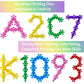 Skørter | 100 Pieces Building Plates Set - Multicolored Interlocking Building Blocks