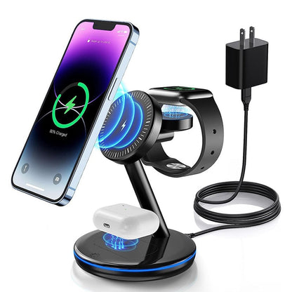 Skorter | Folding magnetic 3-in-1 wireless charger