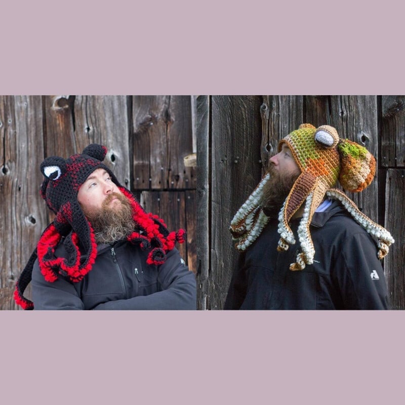 Skorter | Crochet Octopus Hat —— A very good birthday/Christmas gift