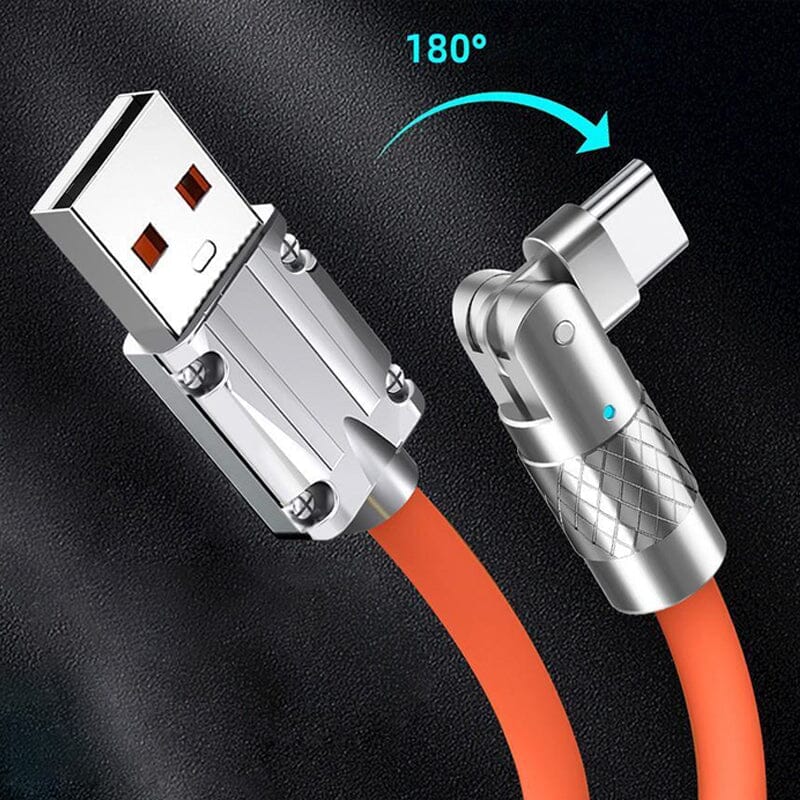 Skorter | 180° rotatable fast charging cable