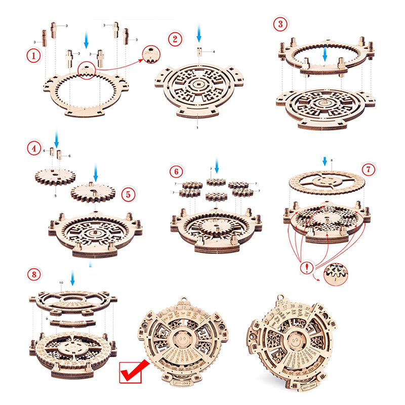 Skorter | Eternal Calendar Model Kits