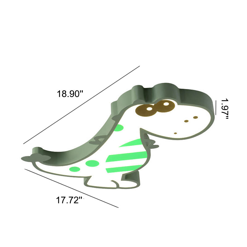 Skorter | DinoBright LED Ceiling Light | Creative Dinosaur Design | Children's Room Lamp | Warm & White Light | Dimmable