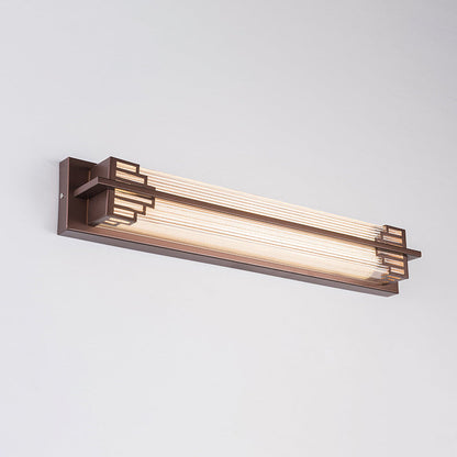Skorter | LumaRay Waterproof LED Wall Light | Stainless Steel Glass | Rectangular | Outdoor Lighting Terrace