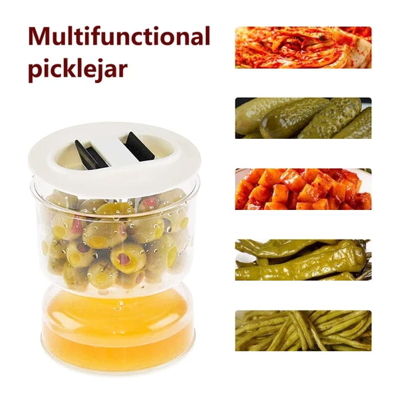 skorter | Dry and Wet Dispenser Jar with Strainer Flip