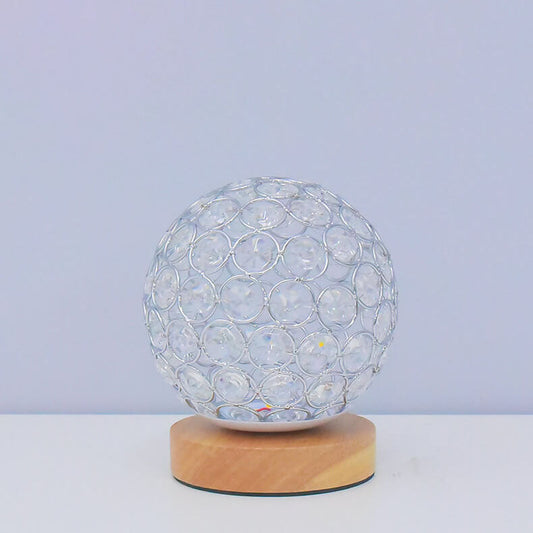 Skorter | Modern Minimalist Round USB rechargeable LED table lamp
