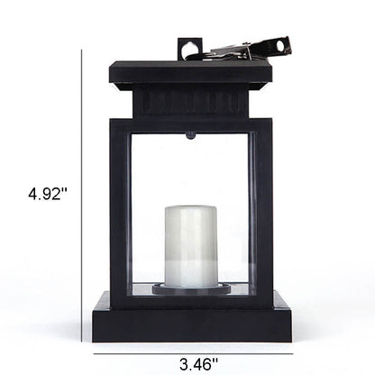 Skorter | Solar LED Candle Light Square Lantern Outdoor Light