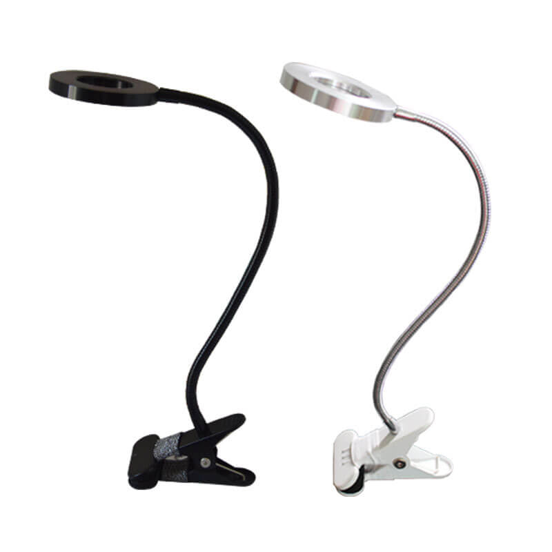 Skorter | Creative simple USB pants button LED reading clip desk lamp