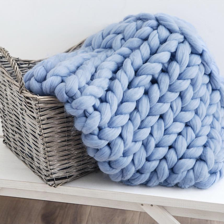Skorter | Chunky Knit Blanket