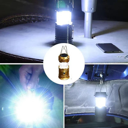 Skorter | Solar Camping Lamp with USB Charging – Portable LED Lantern for Outdoor Activities and Emergencies